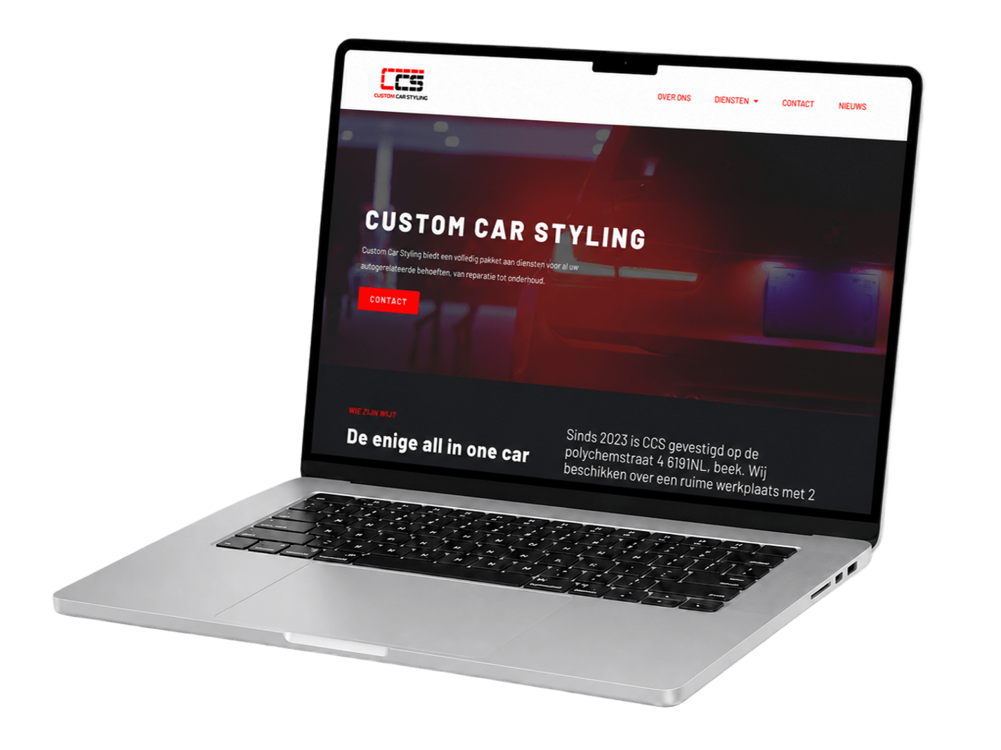 Website Custom Car Styling